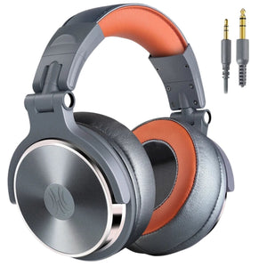 Wired Professional Headphones Studio Pro DJ Headphones With Microphone Over Ear HiFi