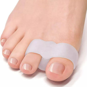 Silicone Toe Separators And Bunion Guard Set Hallux Valgus Straightener Pedicure Relief