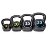 4 Piece Kettlebell Set 5Lbs 10Lbs 15Lbs 20Lbs