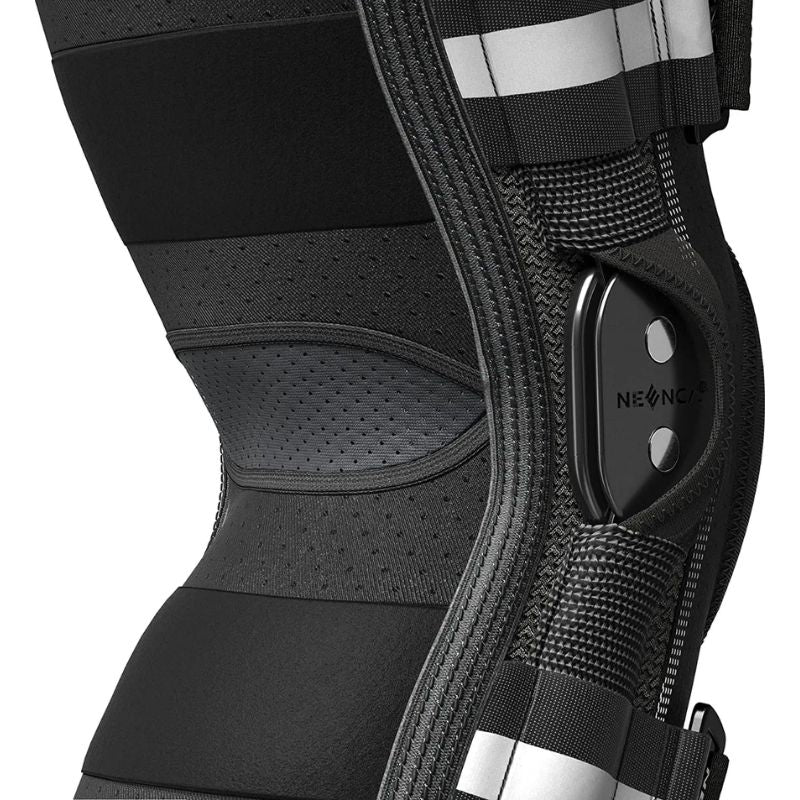 Professional Knee Brace for Knee Pain, Hinged Knee Support, Strong Stability for Pain Relief, Meniscus Tear, ACL, Runner