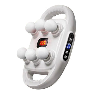 Professional 6 Head Massage Gun Handheld Massager with Adjustable 9 Modes & Intensities for Massage and Pain Relief