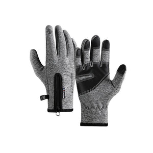 Touch Screen Cycling Gloves Thermal Bike Gloves Windproof Water Resistant Non-Slip Driving Hiking Unisex