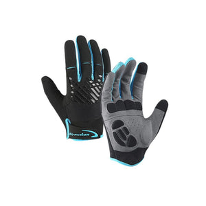 Breathable Touch Screen Bike Gloves With Shock-Absorbing Gel Padding