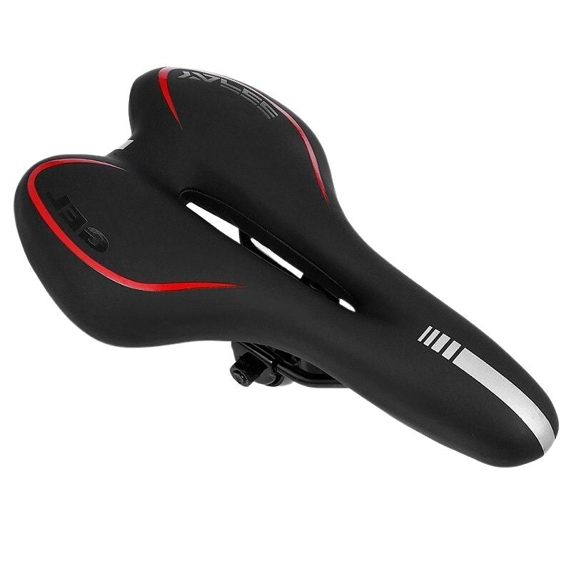 Comfortable Gel Bicycle Seat Bike Saddle Breathable Hollow Design Non Slip