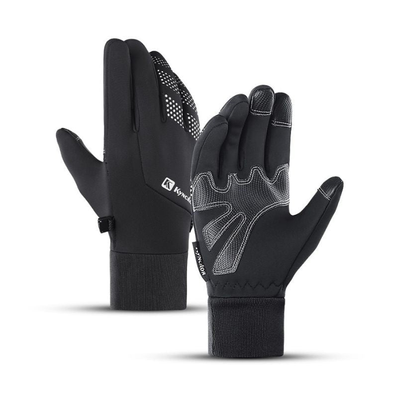 Touch Screen Cycling Gloves Thermal Bike Gloves Windproof Water Resistant Non-Slip Driving Hiking Unisex