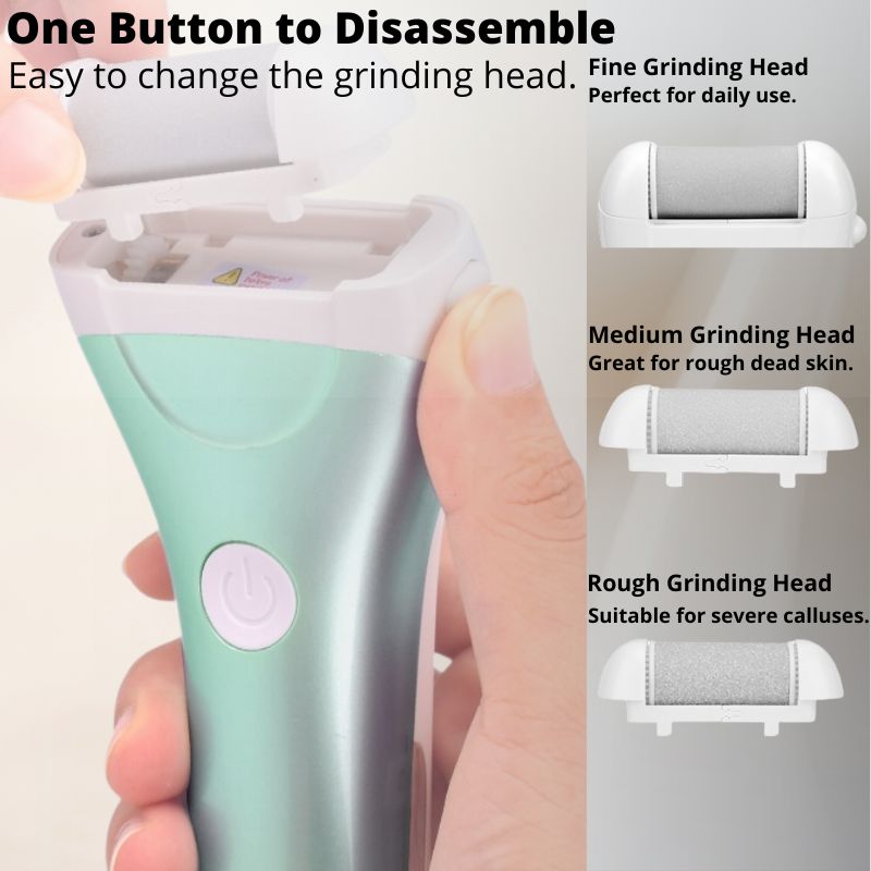 Rechargeable Skin Callus Remover USB Electric Foot File for Heel Grinding Pedicure Tool Professional Foot Care Tool Dead Hard Skin