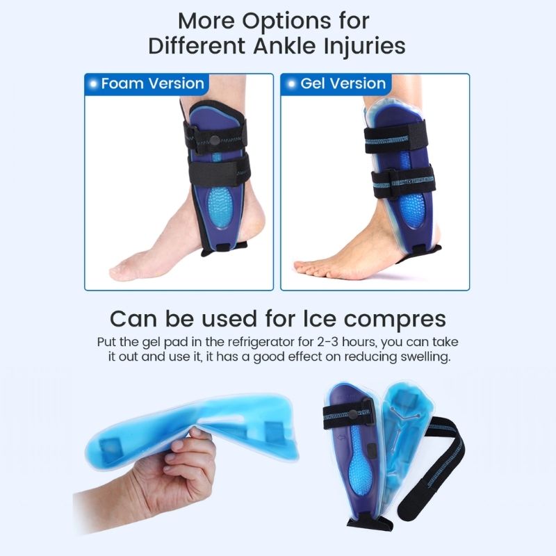 Ankle Support Brace to Prevent Sprains Adjustable Ankle Stirrup Splint for Fixing Or Replace Plaster