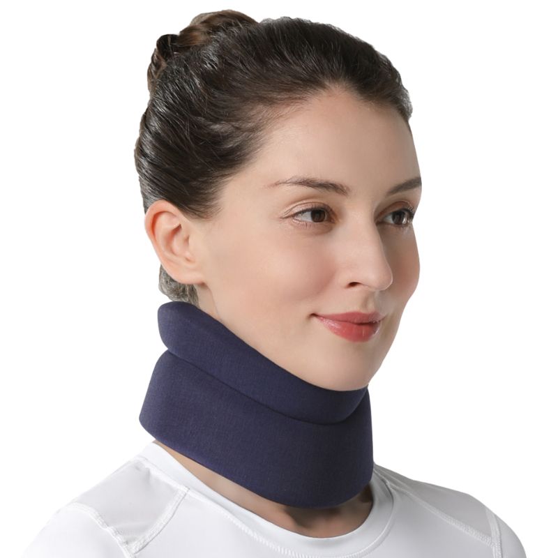 Neck Support Brace | Relieve Cervical Spine Pains & Replaceable Cover ...