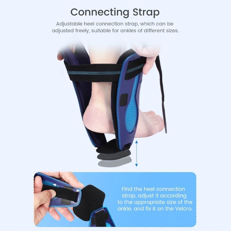 Ankle Support Brace to Prevent Sprains Adjustable Ankle Stirrup Splint for Fixing Or Replace Plaster