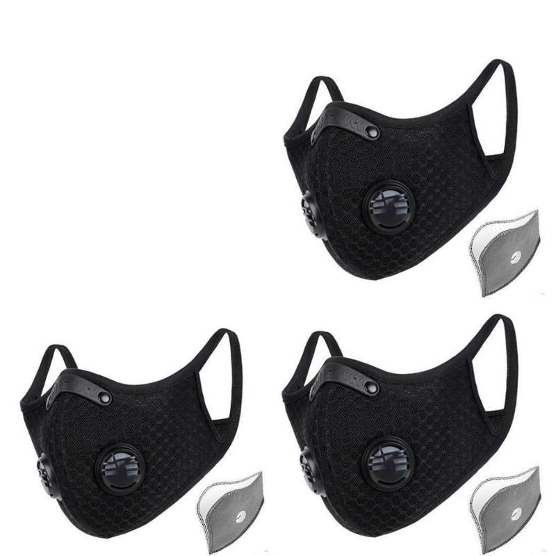 N95 Dust Face Mask - Great For Cycling Jogging Running Mowing Or Other Outdoor Activities-Bike Accessories-Fit Sports 