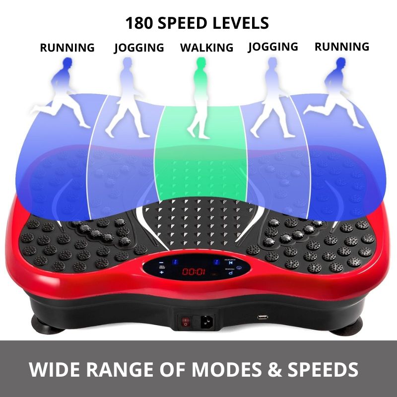 Vibration Fitness Cardio Machine Whole Body Exercise Machine With Remote Control