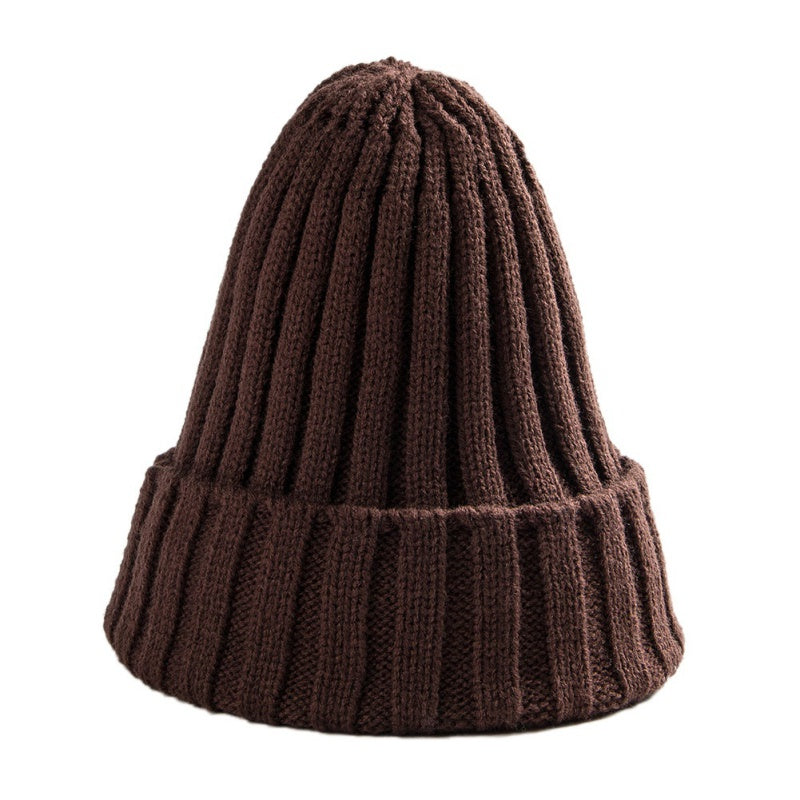 Knitted Winter Hat For Women Soft Stretchy Cotton Blend