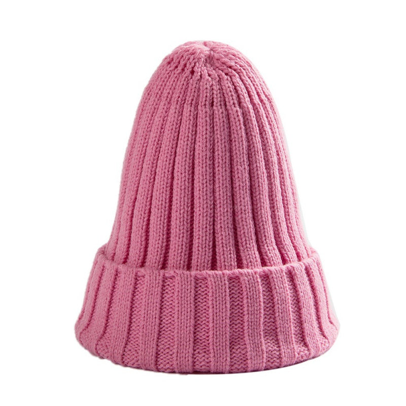 Knitted Winter Hat For Women Soft Stretchy Cotton Blend