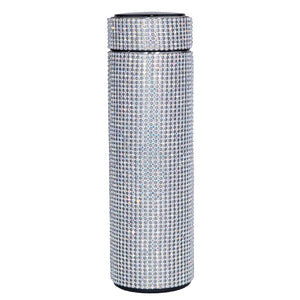 Smart Diamond Thermos Bottle Stainless Steel Water Bottle For Coffee Smoothie