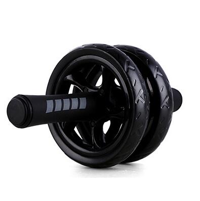 Non-Slip Double Abdominal Wheel Ab Roller With Mat