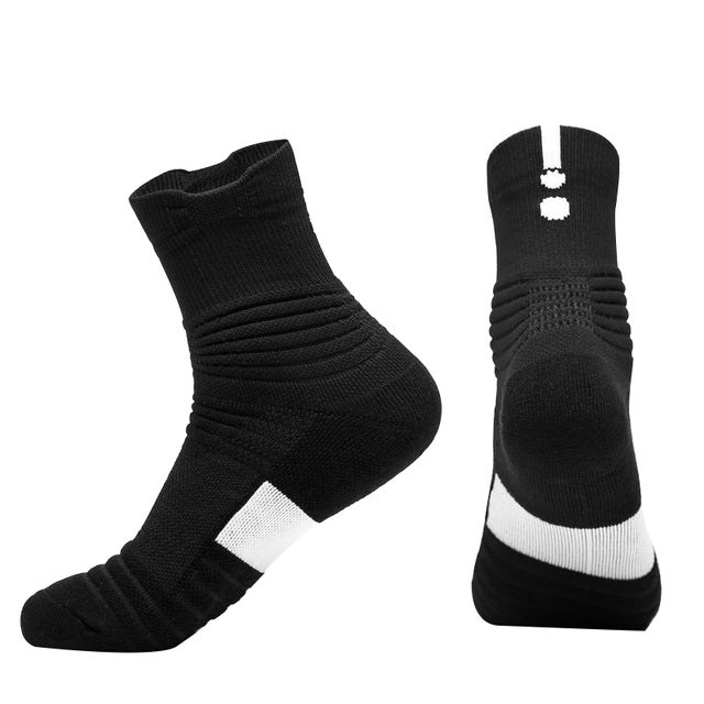 Men's Running Socks Breathable Sport Socks For Running, Hiking, Tennis, Basketball And Other Fitness Activities